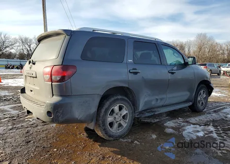 2018 Toyota Sequoia Sr5 z USA, uszkodzony, nr VIN 5TDBY5G17JS158721